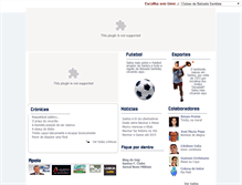 Tablet Screenshot of giginarede.com.br